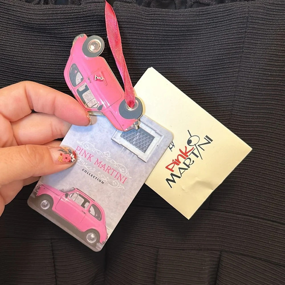 Black Pink Martini dress - Picture 7 of 8